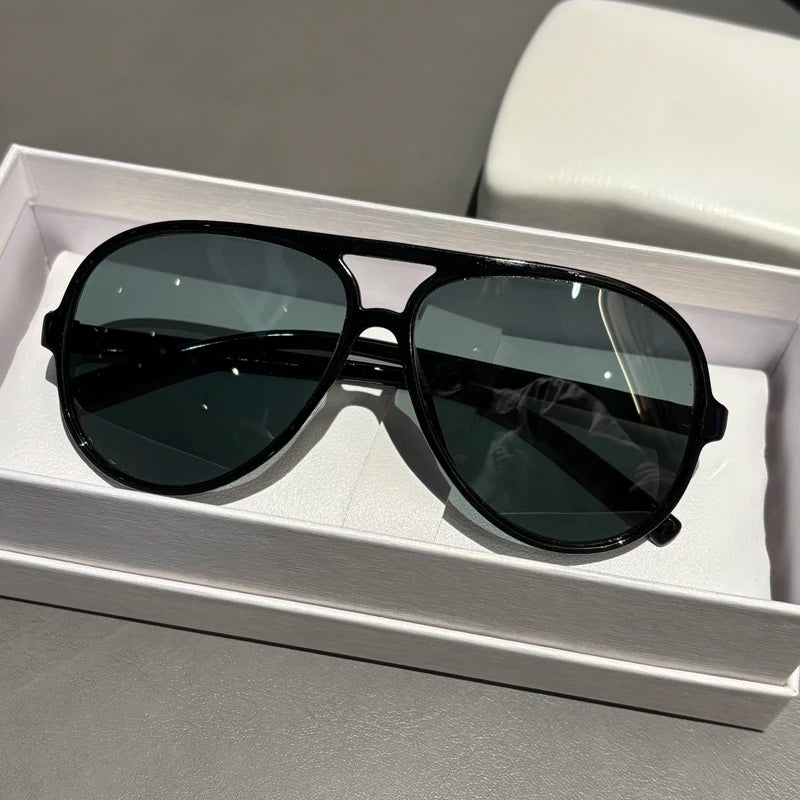 Óculos de Sol Aviador Redondo Unissex UV – Moda Condução e Uso Outdoor (1 ou 2 Peças)