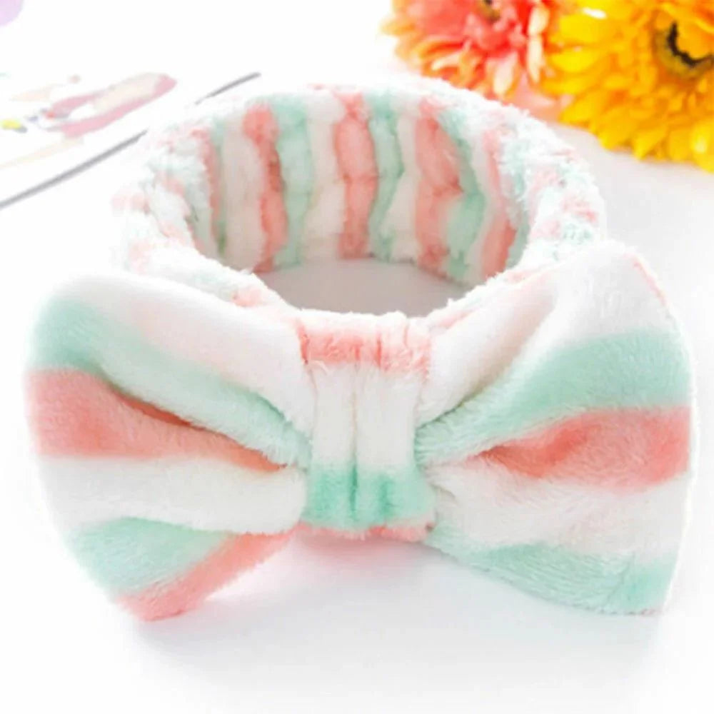 Tiara Faixa de Cabelo para Maquiagem e Limpeza Facial