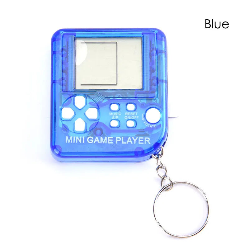 Mini Console Portátil Retrô com 26 Jogos – Chaveiro Game Clássico de Bolso