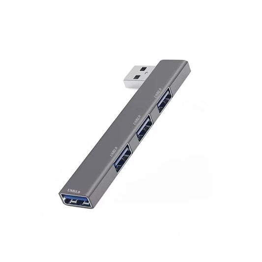 Hub USB-C 4 em 1 Tipo C – USB 3.0 para MacBook, Notebook e Celular