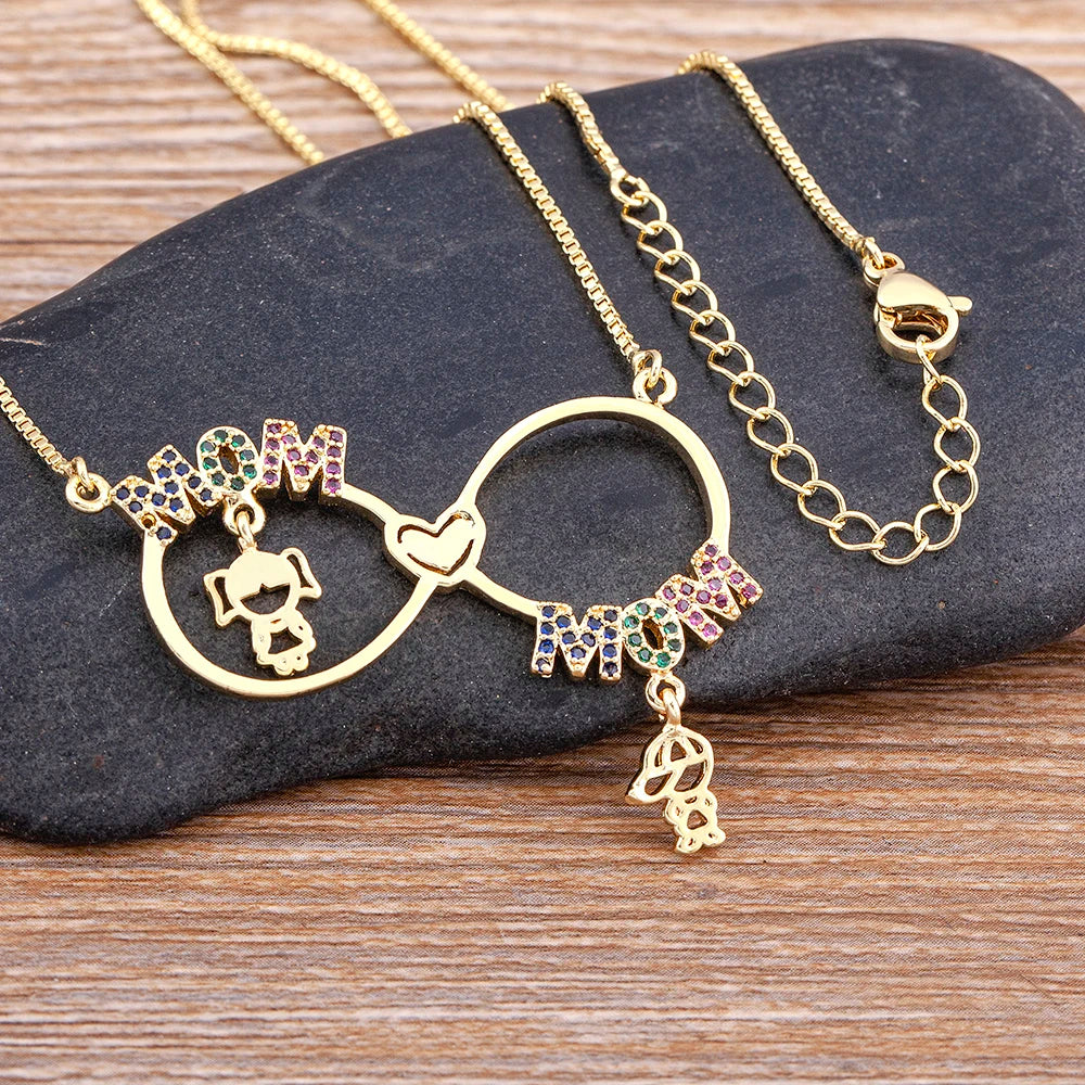 Colar Personalizado Família 💖 Presente Dia das Mães