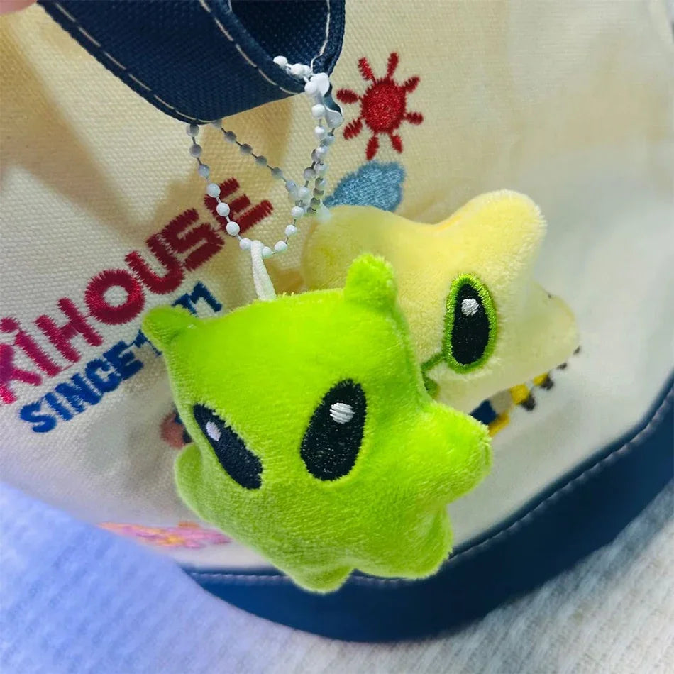 Mini Pelúcia Estrela Fofa Chaveiro Pingente para Bolsa Celular ou Carro – Presente