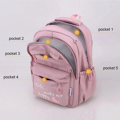 Mochila Escolar Resistente Unissex | Bolsa Infantil e Juvenil para Escola
