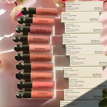 Rare Beauty Blush Líquido Multifuncional – Lábios, Olhos e Bochechas à Prova D’Água