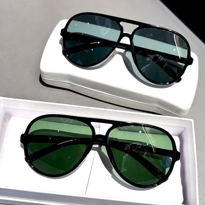 Óculos de Sol Aviador Redondo Unissex UV – Moda Condução e Uso Outdoor (1 ou 2 Peças)