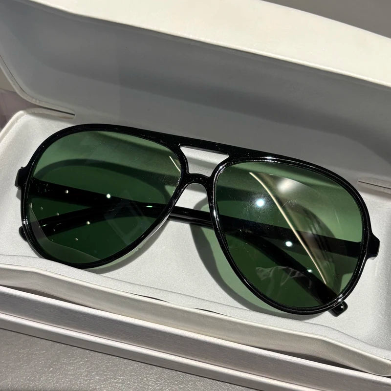 Óculos de Sol Aviador Redondo Unissex UV – Moda Condução e Uso Outdoor (1 ou 2 Peças)
