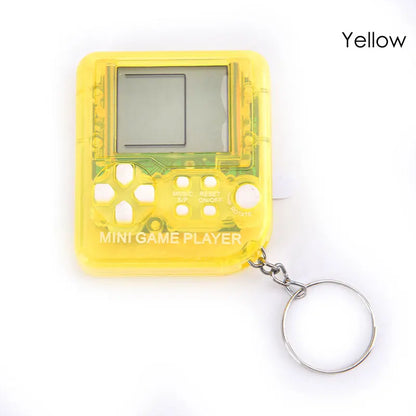 Mini Console Portátil Retrô com 26 Jogos – Chaveiro Game Clássico de Bolso