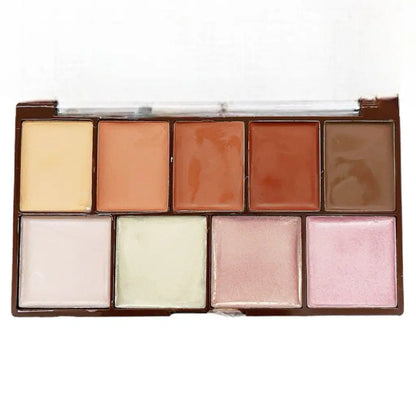 Paleta Corretivo Blush e Iluminador em Gel Marble My Life 3 em 1