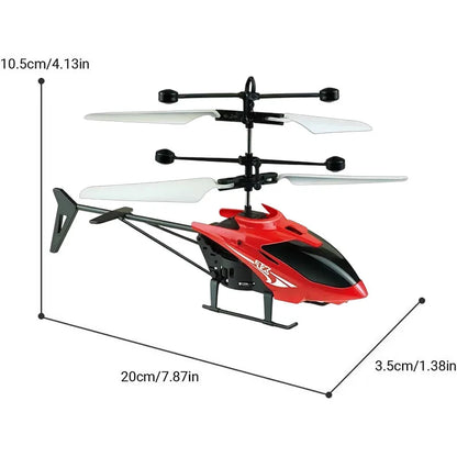 Mini Drone Recarregável RC com Controle – Resistente a Quedas, Seguro, Fácil de Voar e Diversão Garantida