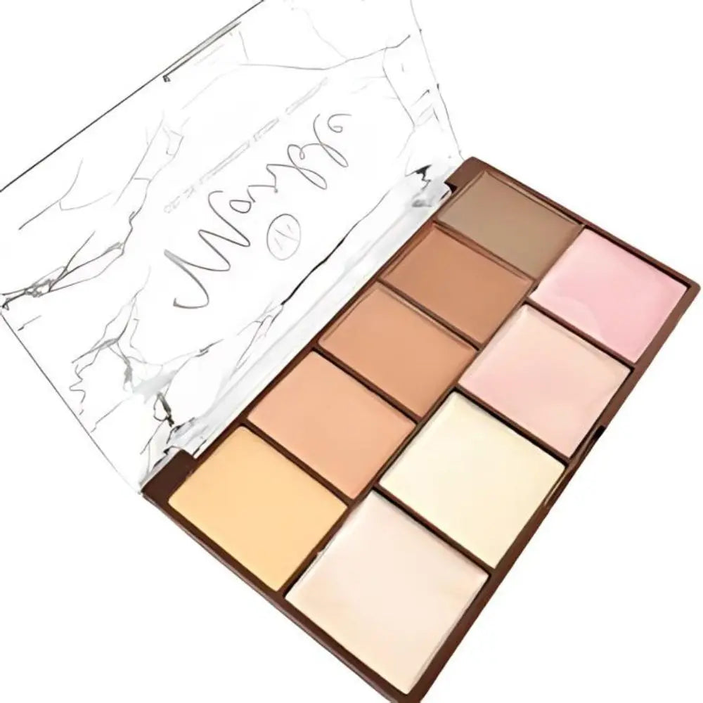 Paleta Corretivo Blush e Iluminador em Gel Marble My Life 3 em 1