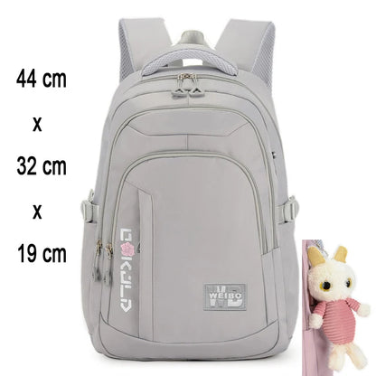 Mochila Escolar Resistente Unissex | Bolsa Infantil e Juvenil para Escola