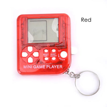 Mini Console Portátil Retrô com 26 Jogos – Chaveiro Game Clássico de Bolso