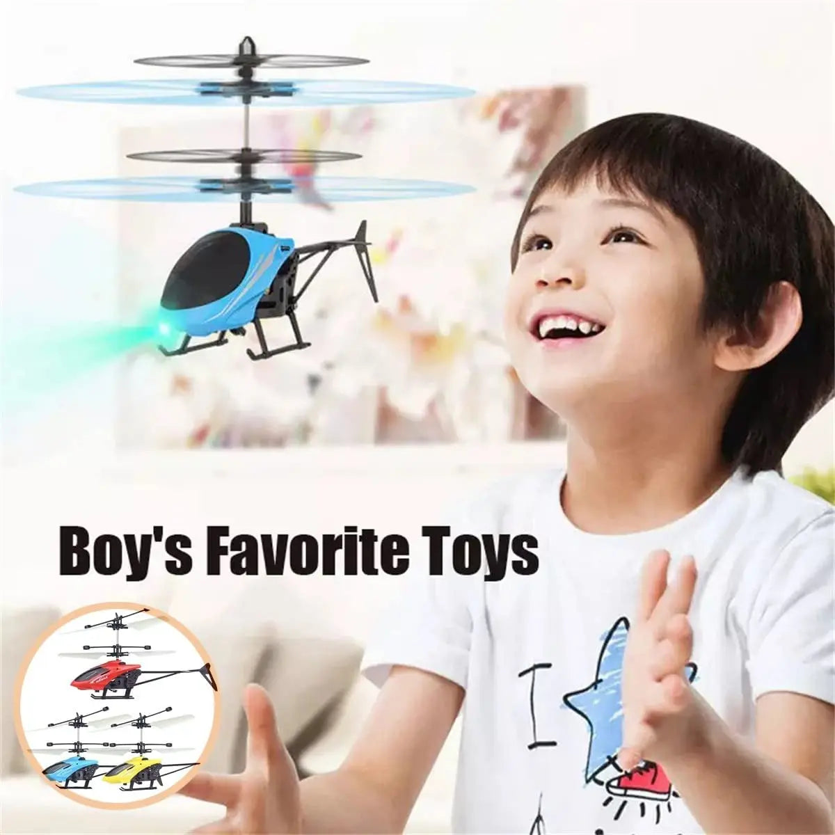 Mini Drone Recarregável RC com Controle – Resistente a Quedas, Seguro, Fácil de Voar e Diversão Garantida