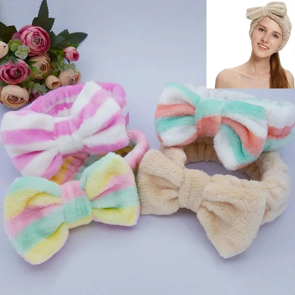 Tiara Faixa de Cabelo para Maquiagem e Limpeza Facial