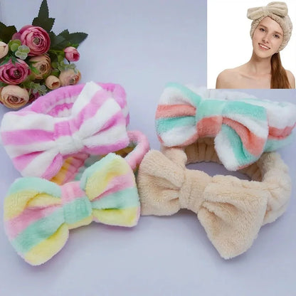 Tiara Faixa de Cabelo para Maquiagem e Limpeza Facial