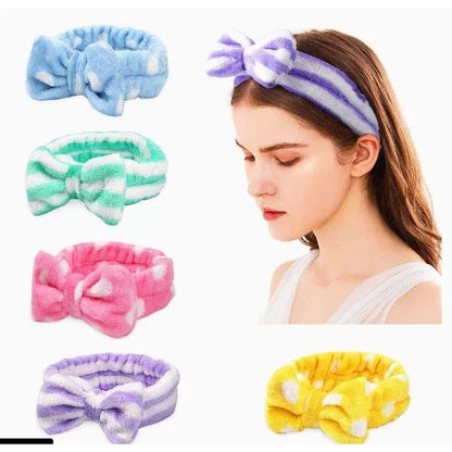 Tiara Faixa de Cabelo para Maquiagem e Limpeza Facial