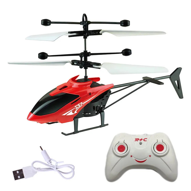Mini Drone Recarregável RC com Controle – Resistente a Quedas, Seguro, Fácil de Voar e Diversão Garantida