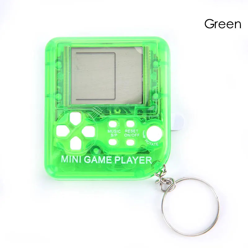 Mini Console Portátil Retrô com 26 Jogos – Chaveiro Game Clássico de Bolso