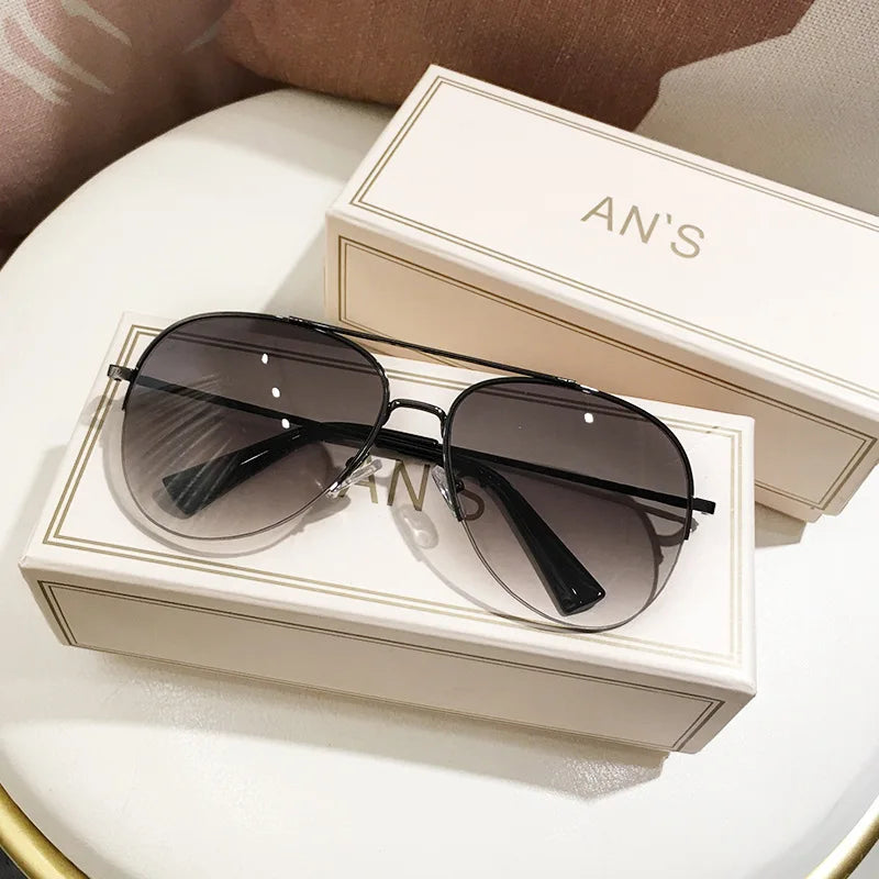 Óculos de Sol Aviador Masculino Fashion – Estilo Elegante para Dirigir e Usar no Dia a Dia