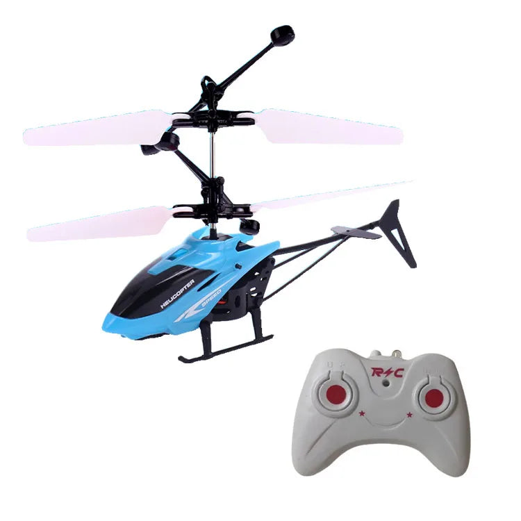Mini Drone Recarregável RC com Controle – Resistente a Quedas, Seguro, Fácil de Voar e Diversão Garantida