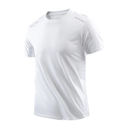 CAMISETA Quick Dry T-Shirt Masculina – Respirável, Secagem Rápida, Elástica, Esportiva CHRLCK