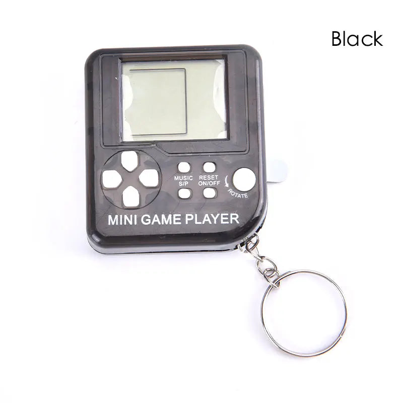 Mini Console Portátil Retrô com 26 Jogos – Chaveiro Game Clássico de Bolso